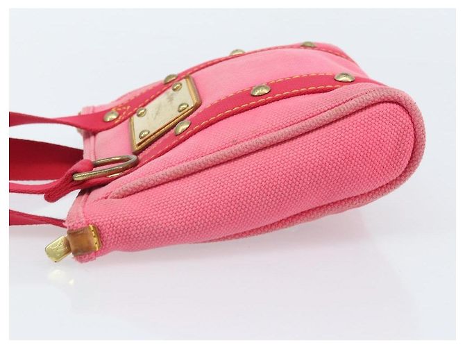 LOUIS VUITTON Antigua Cabas PM Borsa a Mano Rosso Rosa M40088 LV Auth ka2366 - vista 4