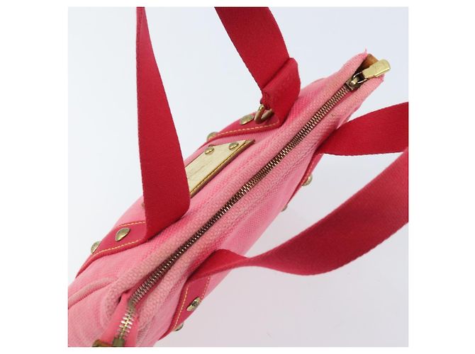 LOUIS VUITTON Antigua Cabas PM Borsa a Mano Rosso Rosa M40088 LV Auth ka2366 - vista 6