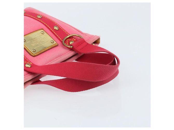 LOUIS VUITTON Antigua Cabas PM Borsa a Mano Rosso Rosa M40088 LV Auth ka2366 - vista 7