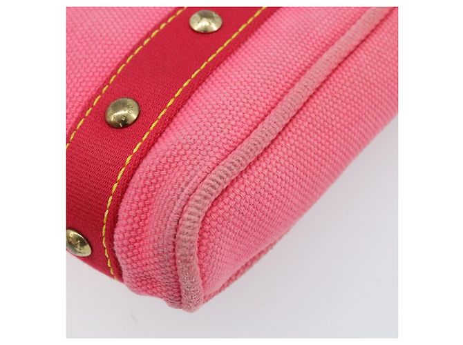 LOUIS VUITTON Antigua Cabas PM Borsa a Mano Rosso Rosa M40088 LV Auth ka2366 - vista 9