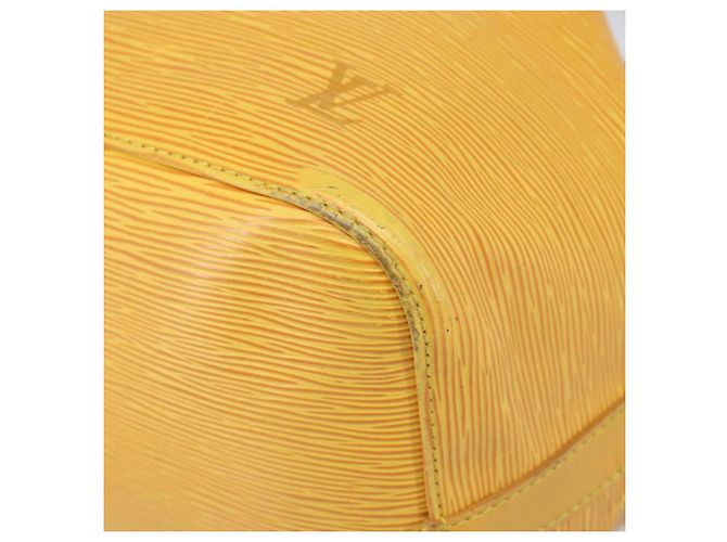 Noe LOUIS VUITTON Epi Petit Noé Schultertasche Gelb M44109 LV Auth BA10392 - Ansicht 9