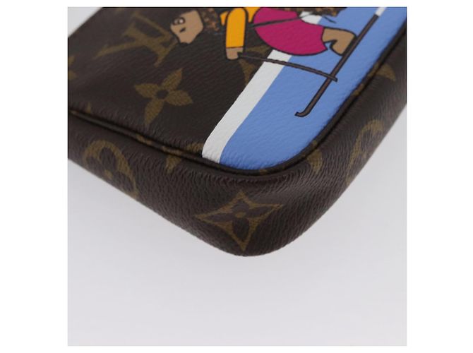 LOUIS VUITTON Mini Pochette Accessori Ski Bear Monogram M67769 168066SAM Monogramma - vista 15