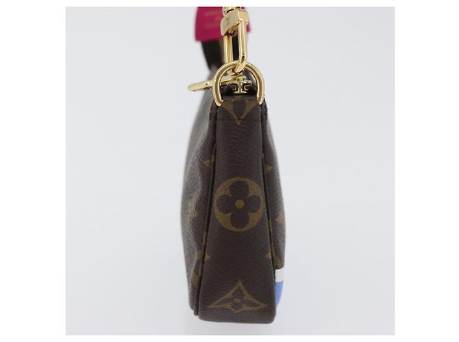 LOUIS VUITTON Mini Pochette Accessori Ski Bear Monogram M67769 168066SAM Monogramma - vista 4