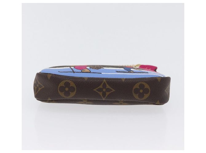 LOUIS VUITTON Mini Pochette Accessori Ski Bear Monogram M67769 168066SAM Monogramma - vista 5