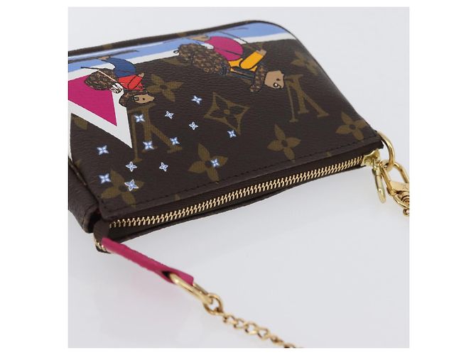 LOUIS VUITTON Mini Pochette Accessori Ski Bear Monogram M67769 168066SAM Monogramma - vista 6