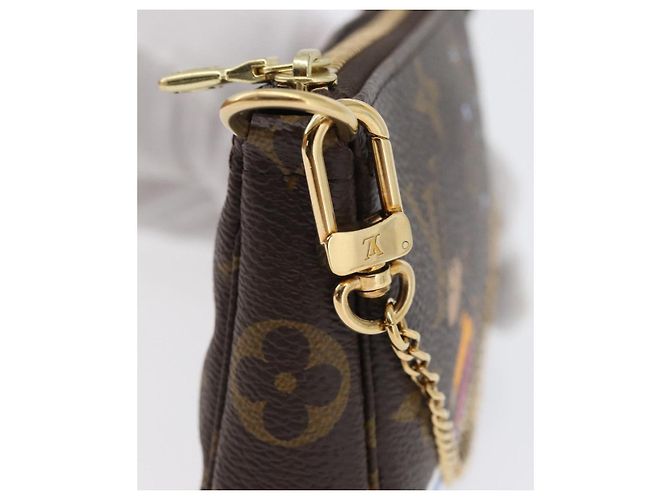 LOUIS VUITTON Mini Pochette Accessori Ski Bear Monogram M67769 168066SAM Monogramma - vista 8