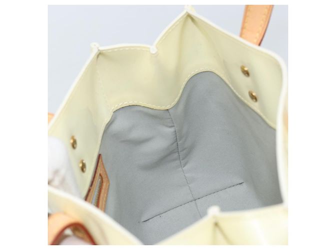 LOUIS VUITTON Borsa a Mano Monogram Vernis Reade PM Perle M91336 LV Auth BA10619 - vista 18