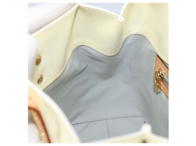 LOUIS VUITTON Borsa a Mano Monogram Vernis Reade PM Perle M91336 LV Auth BA10619 - vista 19