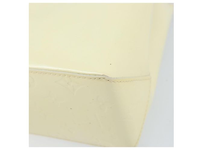 LOUIS VUITTON Borsa a Mano Monogram Vernis Reade PM Perle M91336 LV Auth BA10619 - vista 9
