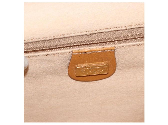 Gucci Borsa a Spalla Micro GG Supreme PVC Avorio Oro 004 14 0264 Auth BA10604 D'oro Crudo - vista 20