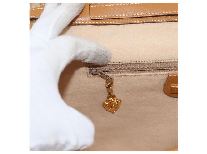 Gucci Borsa a Spalla Micro GG Supreme PVC Avorio Oro 004 14 0264 Auth BA10604 D'oro Crudo - vista 23