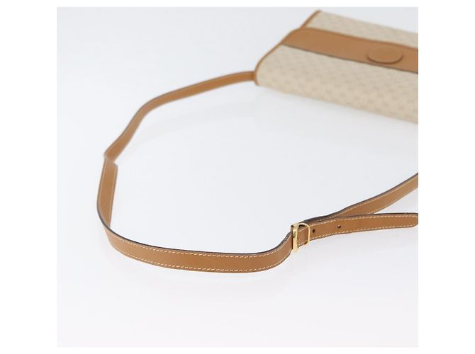 Gucci Borsa a Spalla Micro GG Supreme PVC Avorio Oro 004 14 0264 Auth BA10604 D'oro Crudo - vista 7