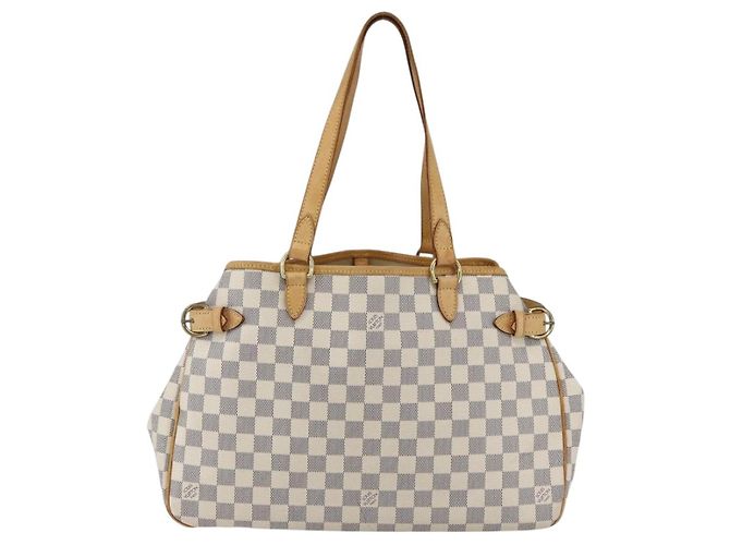 LOUIS VUITTON Damier Azur Batignolles Horizontale Tote Bag N48172 LV Auth 169678 - Ansicht 13