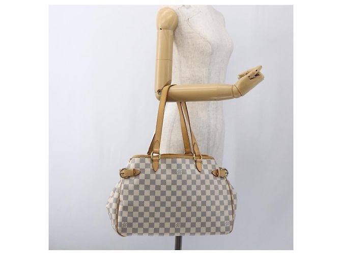LOUIS VUITTON Damier Azur Batignolles Horizontale Tote Bag N48172 LV Auth 169678 - Ansicht 21