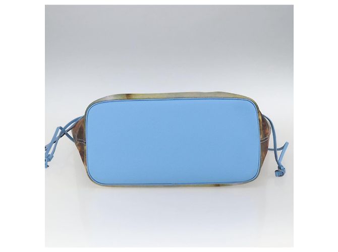 LOUIS VUITTON Masters Collection TURNER Neverfull MM Borsa Blu LV Auth 163470SM - vista 5