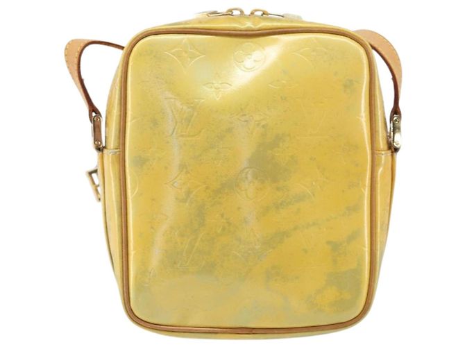 LOUIS VUITTON Borsa a spalla Wooster Monogram Vernis Grigio M91036 LV Auth 169545 - vista 2