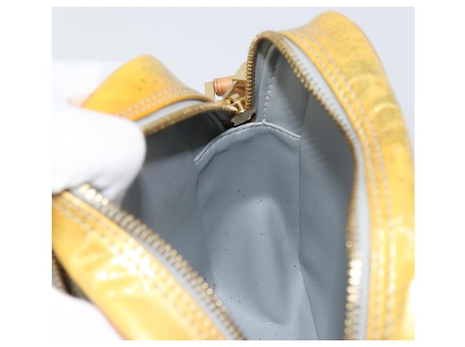 LOUIS VUITTON Borsa a spalla Wooster Monogram Vernis Grigio M91036 LV Auth 169545 - vista 20