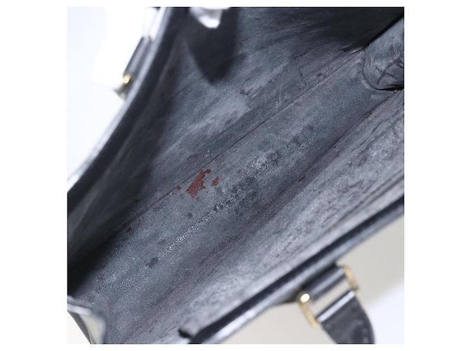 LOUIS VUITTON Sac Plat en Épi Noir M59082 LV Auth BA10662 - vue 10