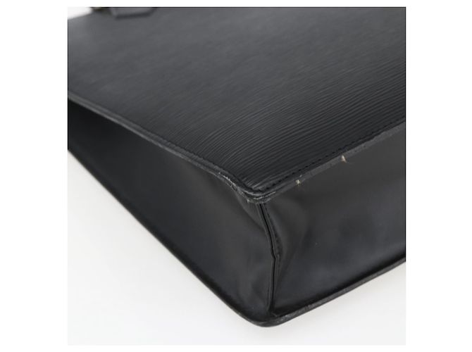 LOUIS VUITTON Sac Plat en Épi Noir M59082 LV Auth BA10662 - vue 14