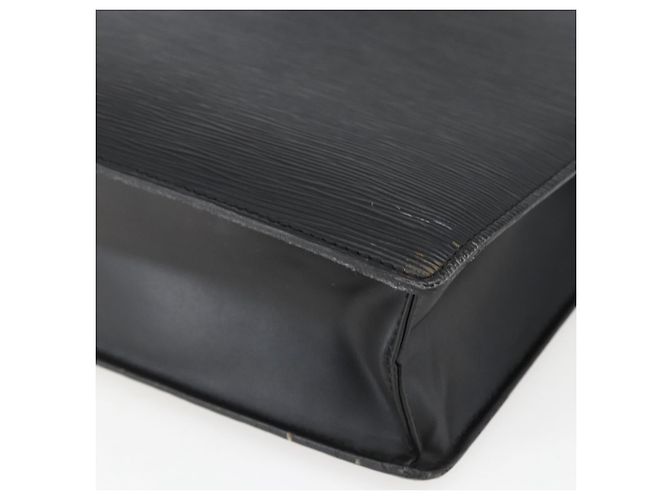 LOUIS VUITTON Sac Plat en Épi Noir M59082 LV Auth BA10662 - vue 15