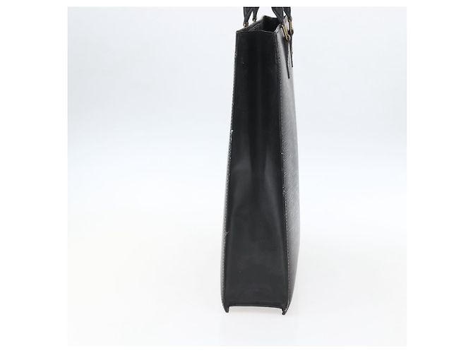 LOUIS VUITTON Sac Plat en Épi Noir M59082 LV Auth BA10662 - vue 4