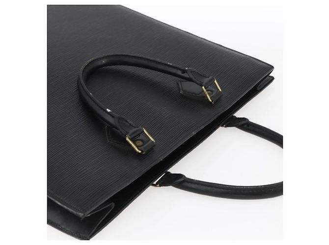 LOUIS VUITTON Sac Plat en Épi Noir M59082 LV Auth BA10662 - vue 6