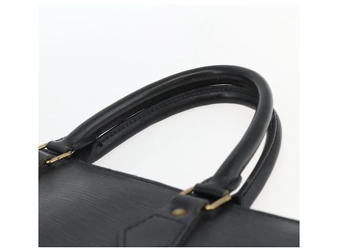 LOUIS VUITTON Sac Plat en Épi Noir M59082 LV Auth BA10662 - vue 8