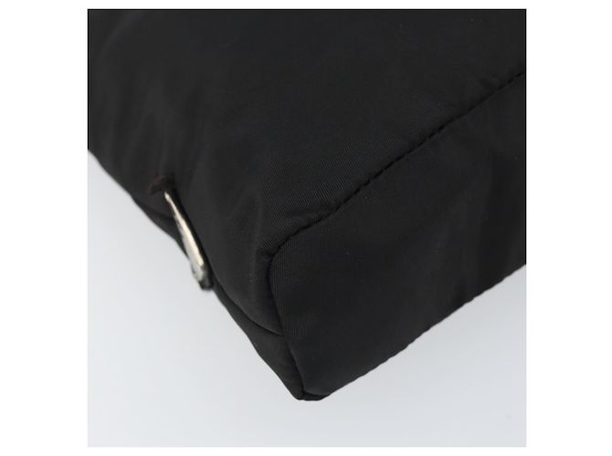 Borsa a Spalla PRADA Nylon Nero Argento Autentica 171629 - vista 15