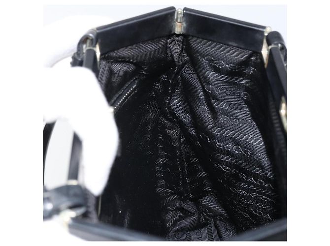 Borsa a Spalla PRADA Nylon Nero Argento Autentica 171629 - vista 18