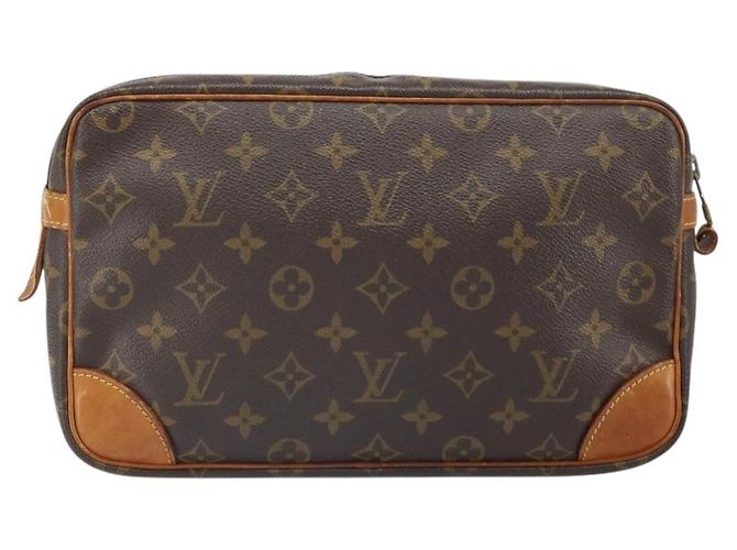 LOUIS VUITTON Clutch Compiegne 28 M51845 LV Auth BA10368 Monogramma - vista 2