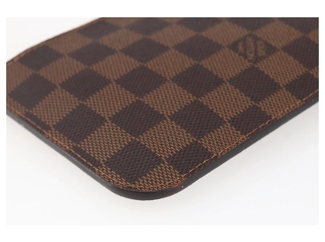 LOUIS VUITTON Pochette Neverfull PM Damier Ebene LV Auth BA10697 - vista 16