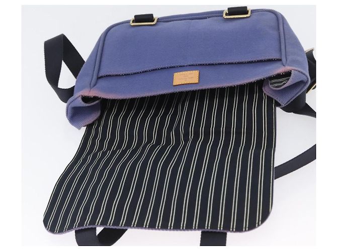 LOUIS VUITTON Antigua Buzzus PM Schultertasche Blau M40081 LV Auth BA10805 - Ansicht 10