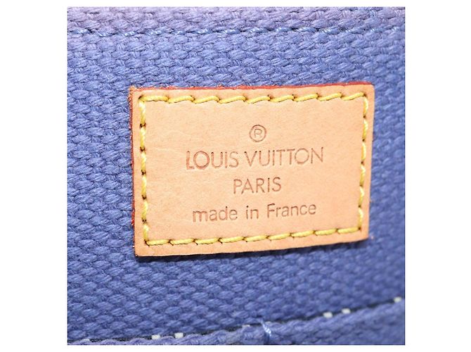 LOUIS VUITTON Antigua Buzzus PM Schultertasche Blau M40081 LV Auth BA10805 - Ansicht 18