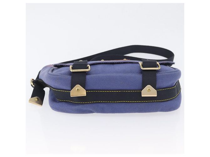 LOUIS VUITTON Antigua Buzzus PM Schultertasche Blau M40081 LV Auth BA10805 - Ansicht 5