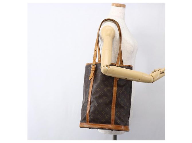 LOUIS VUITTON Borsa a Spalla Monogram Bucket GM M42236 LV Auth 171580 Monogramma - vista 22