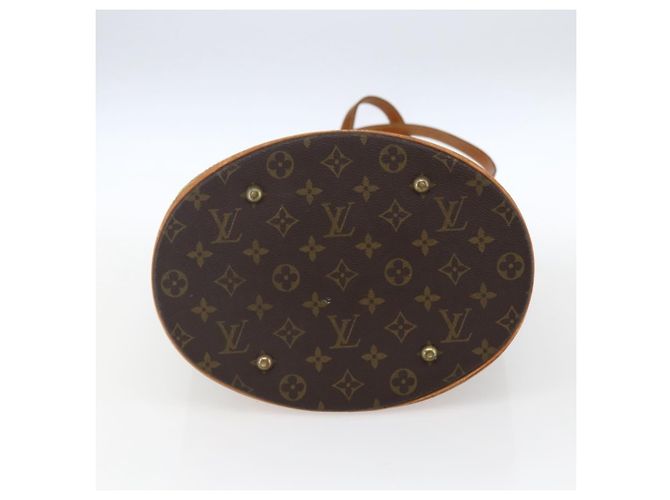 LOUIS VUITTON Borsa a Spalla Monogram Bucket GM M42236 LV Auth 171580 Monogramma - vista 5