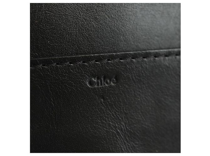 Chloé Borsa a mano Chloe Alice in pelle 2 vie blu oro Auth 170574V D'oro - vista 16