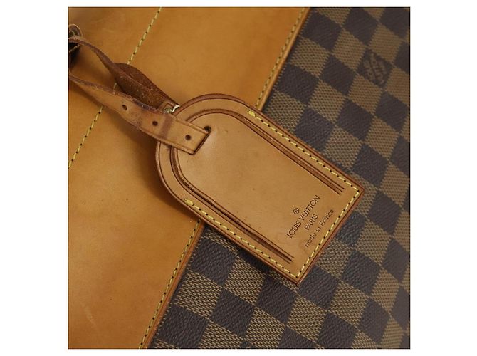 LOUIS VUITTON Borsa Boston Clipper Damier Ebene 2way M99039 LV Auth 169619 - vista 21