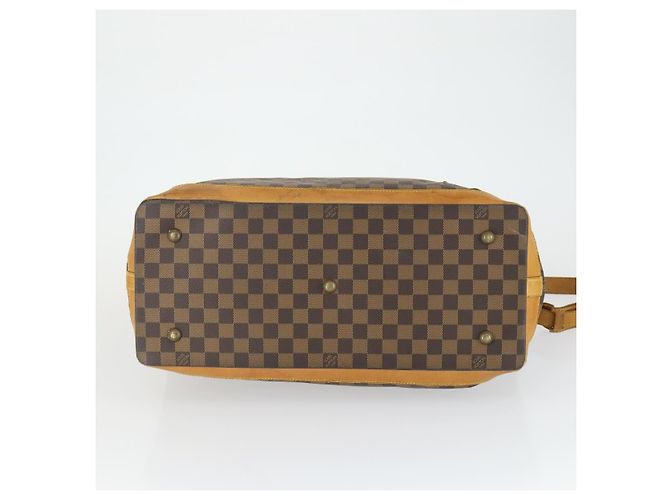 LOUIS VUITTON Borsa Boston Clipper Damier Ebene 2way M99039 LV Auth 169619 - vista 5