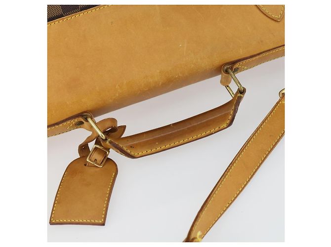 LOUIS VUITTON Borsa Boston Clipper Damier Ebene 2way M99039 LV Auth 169619 - vista 8