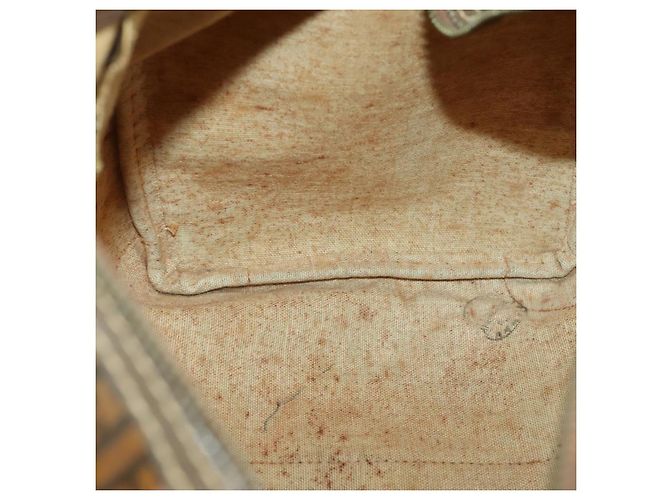 FENDI Zucchino Canvas Boston Tasche Braun Auth 170329 - Ansicht 19