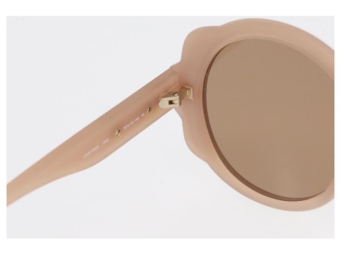 Chloé Gafas de sol Chloe de plástico Rosa Auth BA10542A - vista 10