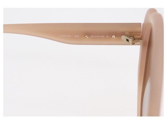 Chloé Gafas de sol Chloe de plástico Rosa Auth BA10542A - vista 13