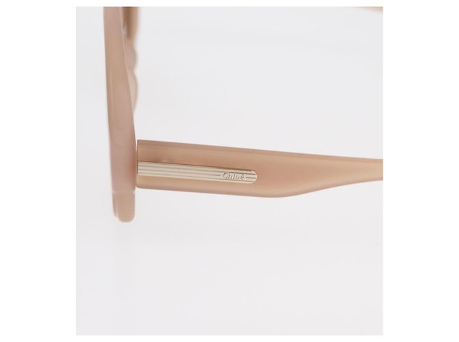 Chloé Gafas de sol Chloe de plástico Rosa Auth BA10542A - vista 7