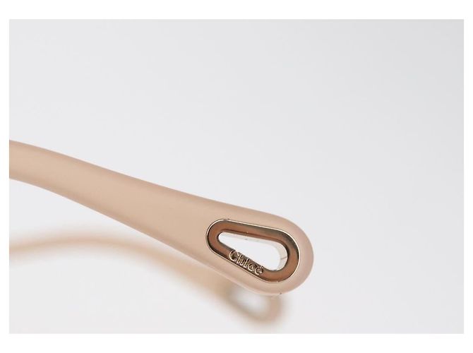Chloé Gafas de sol Chloe de plástico Rosa Auth BA10542A - vista 8