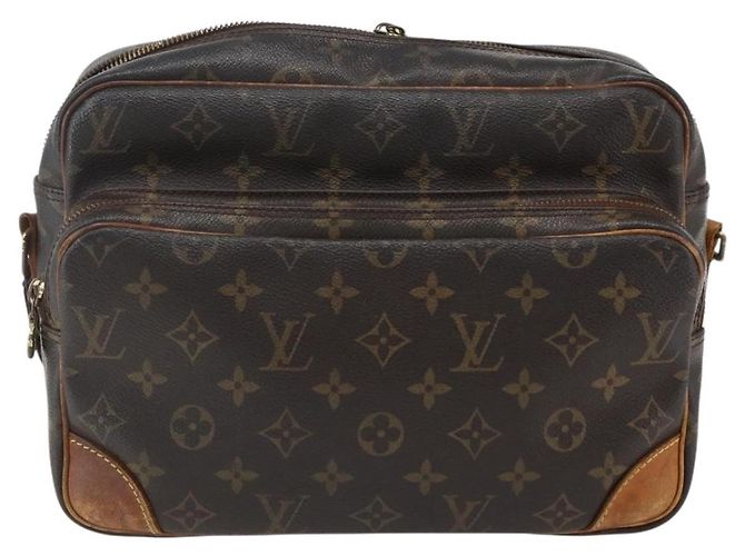 LOUIS VUITTON Borsa a Spalla Monogram Nile M45244 LV Auth ka2399 Monogramma - vista 13