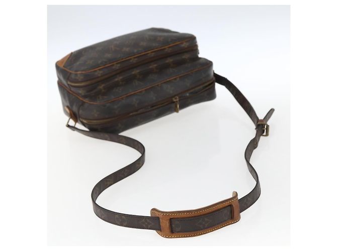 LOUIS VUITTON Borsa a Spalla Monogram Nile M45244 LV Auth ka2399 Monogramma - vista 7