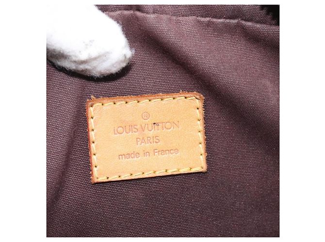 LOUIS VUITTON Borsa a Mano Summit Drive Monogram Vernis Amarante M93516 Auth ka2289 Bordò - vista 18