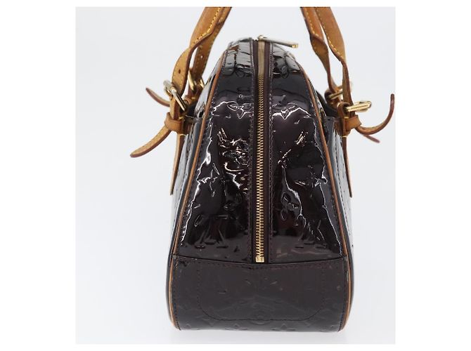 LOUIS VUITTON Borsa a Mano Summit Drive Monogram Vernis Amarante M93516 Auth ka2289 Bordò - vista 3