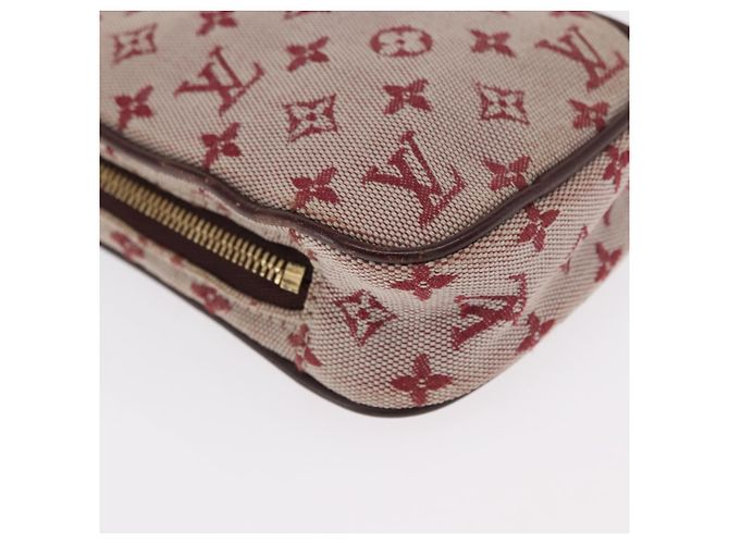 LOUIS VUITTON Pochette Digitale Mini Usu Monogramma Rossa M60001 LV Auth 170804 Rosso - vista 14